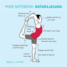 Yoga Pose Notebook Natarajasana King Dancer Pose Yoga Yogapose Backbend Natarajasana Dancer Pose Yoga Dancer Pose Yoga Poses