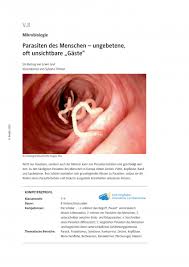 Viele parasiten übertragen häufig andere parasiten, wobei erstere zu den vektoren zählen. Parasiten Des Menschen Biologie Naturwissenschaften Unterrichtsmaterial Raabe