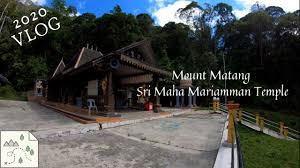 One who visit the temple would experience the cool and congenial atmosphere at the upper slopes of the. Mount Matang Sri Maha Mariamman Temple 2020 Vlog Youtube
