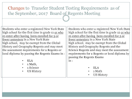 Updates To The New York State Diploma Requirements Ppt