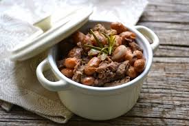 Insalata Di Lingua Bollita Borlotti E Cipolle