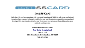 If your ss card has been lost or stolen, if you need a copy or duplicate of your card, if you need a new card, or even a card name change, you can now mail in your application. Lost Ss Card By Patriciahernandeaz On Genially