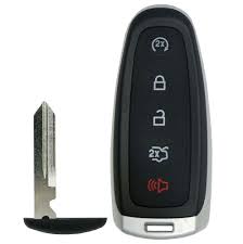 Close and unlock vehicle using power door locks. 2014 Ford Taurus Remote Keyless Entry Smart Key 164 R8092 5921286 M3n5wy8609