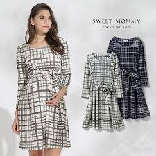 * il vestito a quadretti blu ha un grembiule incorporato e vita elasticizzata e include un cerchietto con fiocco a quadretti blu * materiale: Vestito Premaman E Allattamento A Quadretti Partylook