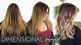 Interested in beauty school & becoming a hairstylist? How To Balayage Ombre Step By Step Hair Painting Youtube