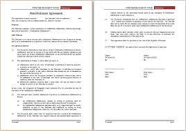 No matter the situation that might arise, once the agreement is signed. Editable Non Disclosure Agreement Template Word Document Templates