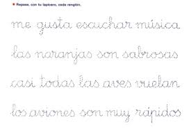 Resultat d'imatges de escritura ligada