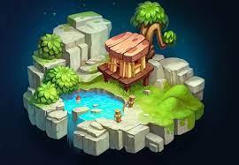 pin by maum on 3d game art isometric art environment concept art