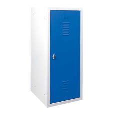 Aktenschrank 2x aktenschrank flügeltürenschrank 180x80x38cm schrank blau stahlblech lagerschrank abschließbar. Halbhoher Spind Schliessfach Schrank Aus Stahlblech Bxtxh 415x490x900 Mm Korpus Lichtgrau Turen Enzianblau Qube Kleiderspinde Spinde Facherschranke Und Garderoben Betriebseinrichtung Brb