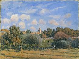 Aom Morning Dew Alfred Sisley Impressionism Paul Gauguin Autumn Painting
