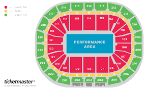 75 Prototypical Manchester Arena Seating Map