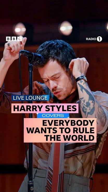 Capa de Everybody Wants To Rule The World (Cover) - Harry Styles