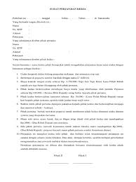 Surat perjanjian kerjasama usaha pada hari ini, senin tanggal 15 bulan september tahun 2014, di bandung, yang bertanda tangan dibawah ini: Surat Perjanjian Kerjasama Usaha Makanan Minuman