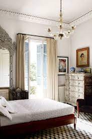 First, the sconces, which don't take up any surface space since they're wall. These Guest Room Ideas Are Guaranteed To Impress Elle Decor Bedroom Guest Bedrooms Guest Room Design