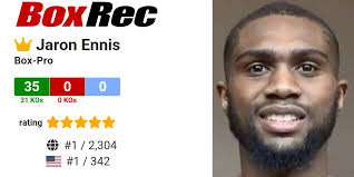 BoxRec: Jaron Ennis
