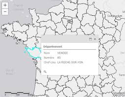 Les régions et départements sont délimités. Carte De France Vierges Et Interactives Pour Les Revisions Chroniques Cartographiques