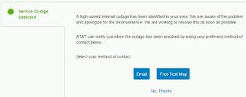 However, these total internet service outages are too common to. U Verse Outage Things To Know At T Community Forums