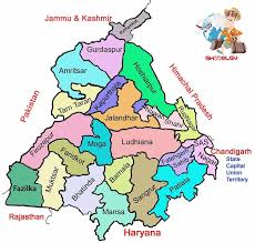 Punjab Map India World Map India Map North India