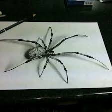 Spider Drawing 3d Spider Drawing Spider Art Tattoo Artists