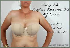 My Curvy Kate Strapless Bra Review Size 34e