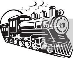 Line Art Graphic Of Steam Train Emerging From A Tunnel Train Drawing Train Clipart Train Silhouette
