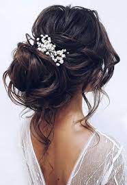 39 Magnifiques Coiffures De Mariage Pour La Jeune Mariee Elegante Coiffure De Mariage Romantique Cheveux De Mariee Coiffure Mariee