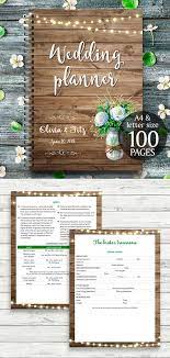 Printable Wedding Planner Instant Download Wedding Planner Rustic Wedding Planner Wedding Planner Printables Wedding Planner Checklist Wedding Planner Binder