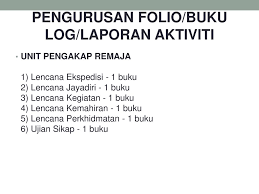 Semasa ujian pentarafan pengakap raja, buku log peserta akan diperiksa oleh lembaga pentaraf. Topik 4 Pengurusan Dan Pentadbiran Ppt Download