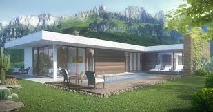 Another staple of the modern design is the use of glass and large windows as an exterior showcase. Contemporary House Plans With Photos Wf2studio Modern Plan Collection Large Image Modern Style House Plans Modern House Plans House Floor Plans