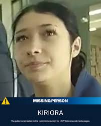 Can you help us find Kiriora? Kiriora "Ocean", aged 15, was last seen in  Charlestown