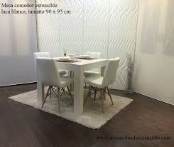 Mesas de comedor, el centro de tu hogar la mesa de comedor es una de esas piezas que puede acompañarte a ti y a tu familia durante muchos años. Mesa Comedor Moderna Extensible A Medida Y Cuadrada Extensible Hasta 3 Metro Mesas De Comedor Modernas Mesas De Comedor Muebles De Tarima De Madera