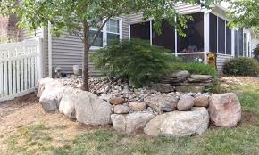 A place to reconnect with everything that's important…family, friends, and nature. Yardley Pa Stone Boulder Retaining Wall Residential Property