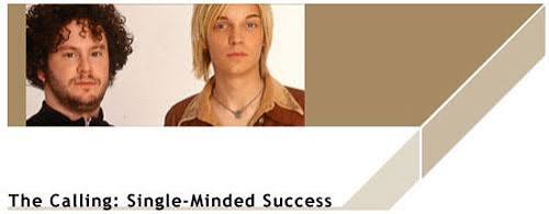 The Calling: Single-Minded Success | MusicWorld | BMI.com