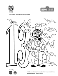 All of the blocks have numbers on this worksheet, but kids color and count just the blocks with the number 13. The Number 13 Coloring Page Kids Coloring Pbs Kids For Parents