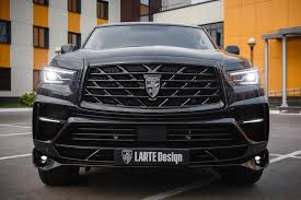 The interior doors are valspar filtered shade. Success 2018 Infiniti Qx80 Lr5 Bodykit By Larte Design