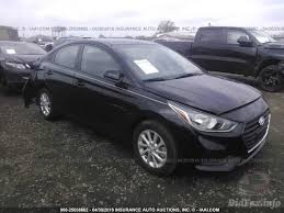 The 2018 hyundai accent enters a new generation with new technology including apple carplay, android auto, and available autonomous emergency braking. Hyundai Accent 2018 Black 1 6l Vin 3kpc24a39je020828 Free Car History
