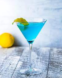 This is a pretty and delicious classic italian drink. Angelo Azzurro Cocktail Sip And Feast