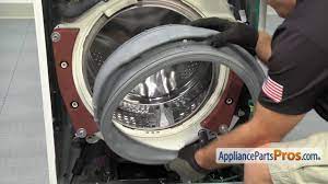 For all your washing machine spares, visit bit.ly/1vhk6zt if the door seal on your samsung washing machine is damaged and. How To Samsung Door Boot Seal Dc64 00802b Youtube