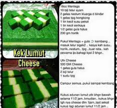 Anchor butter (227 gram / 1 block) 2. Resepi Kek Lumut Cheese Kukus