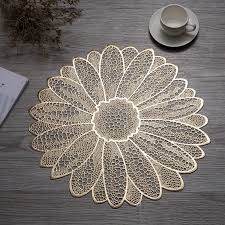 Flower Shape Creative Table Mat Creative Tables Modern Placemats Placemats