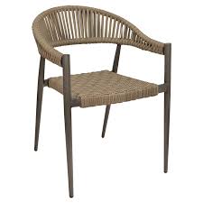 Fiji Outdoor Arm Chair With Choice Of 2 Wicker Colors Outdoor Armchair Restaurant Furniture Commercial Outdoor Furniture