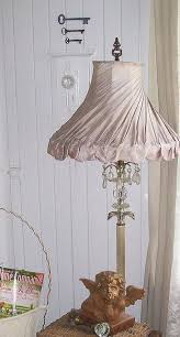 Found A Place For My Misplaced Door Shabby Chic Lamps Chic Lamp Shabby Chic Furniture