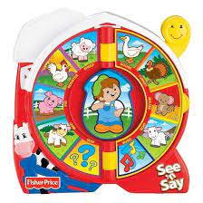 Fisher Price Little People World Of Animals See N Say In 2020 Fisher Price See And Say Little People