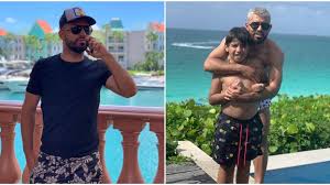 Guardiola met cristina serra when he was a youngster. Soccer Star Sergio Aguero Was On Vacation In Miami This Week Narcity