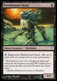 Artifact creature enchantment land planeswalkera permanent need not necessarily be one of the above types. Rimebound Dead 19 Price History From Major Stores Coldsnap Mtgprice Com Values For Ebay Amazon And Hobby The Gathering Magic The Gathering Dead Snow