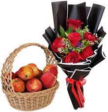 Check spelling or type a new query. Order 6 Red Roses Bouquet With Apple Fruits Basket To Ho Chi Minh City Vietnam