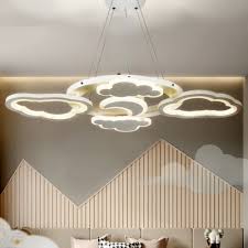 Confirm import 3d mode not supported. Led Drawing Room Ceiling Chandelier Nordic White Suspension Lighting With Moon And Cloud Acrylic Shade Beautifulhalo Com