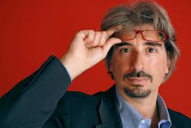 Image of French philosopher Daniel Schiffer, injured in yesterday's NATO  air strike