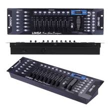 Lixada 192 Channels Dmx512 Controller Console For Stage Light In 2020 Stage Lighting Console How To Make Light