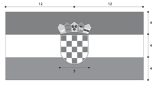 Kroatische kroatien horvatia croatia flagge fahne aufkleber vinyl stickers 10cm. Flagge Kroatiens Wikipedia